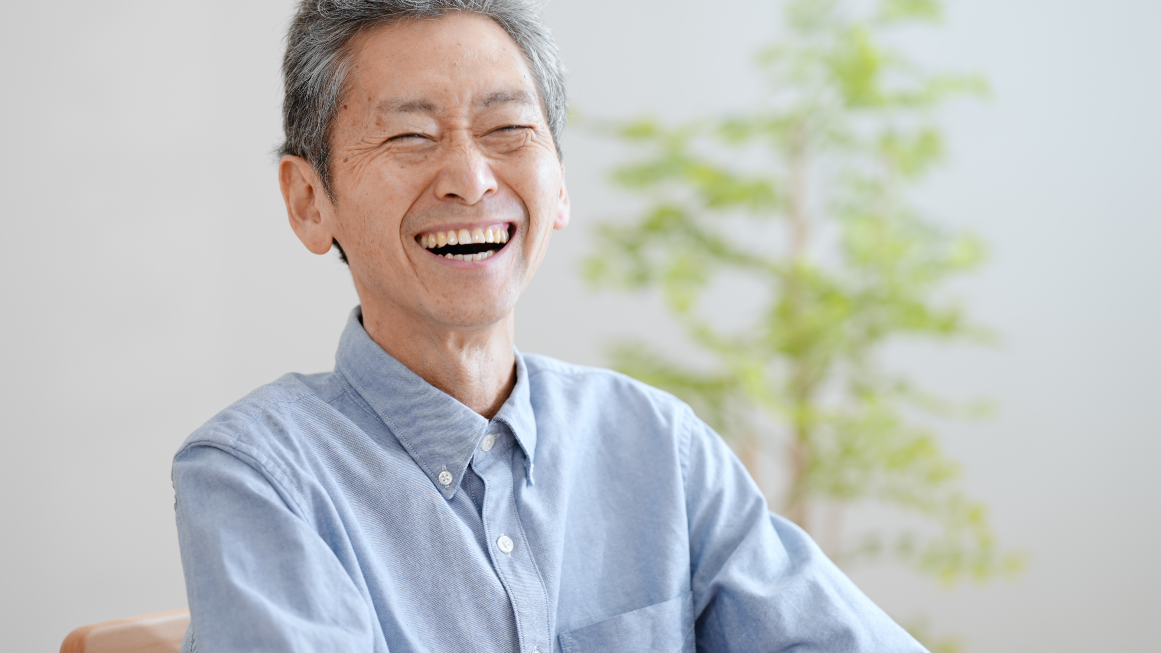 笑顔のおじさん